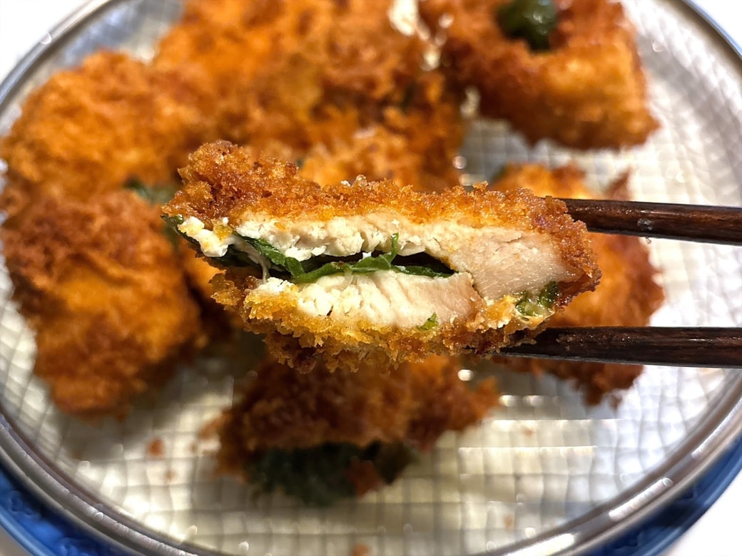 3．しそチーズカツ