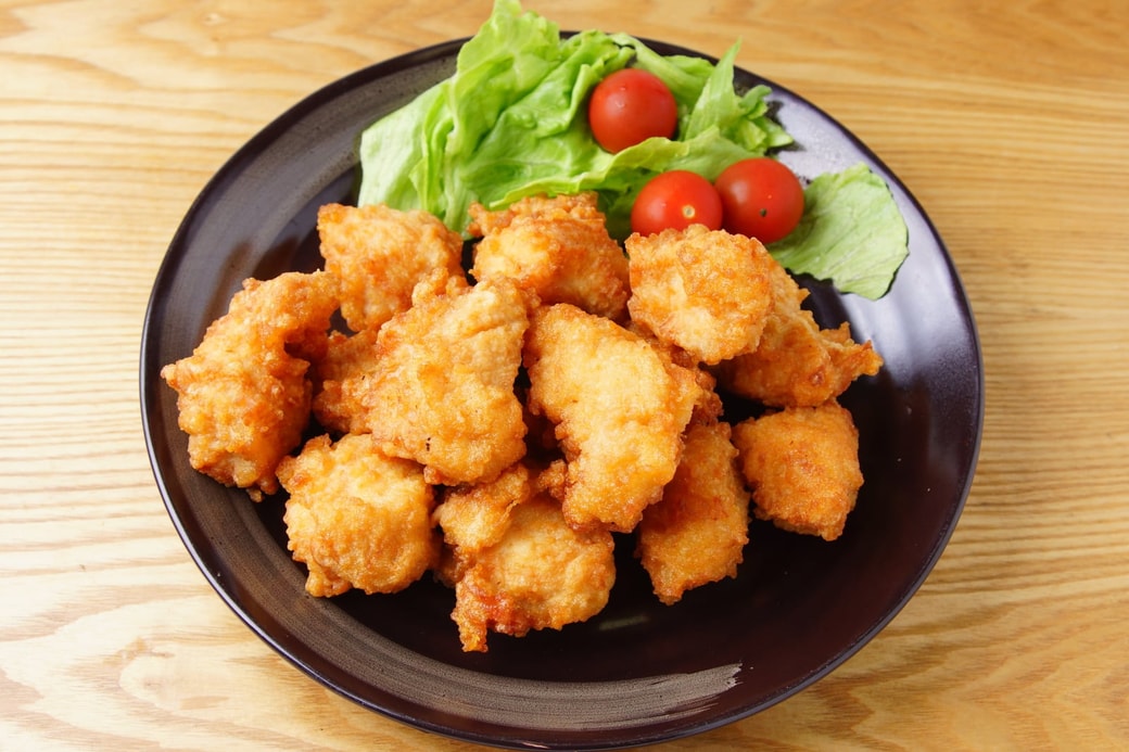 1．鶏むね肉の唐揚げ