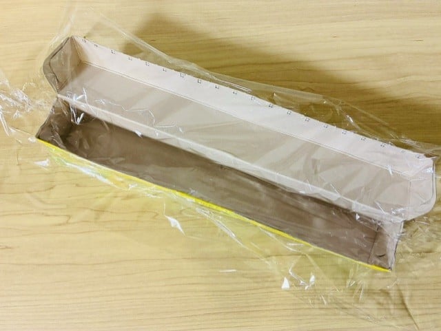 ラップの空き箱でのり巻き作り方