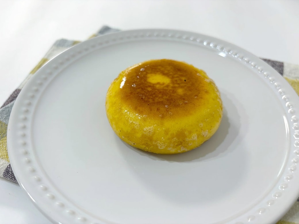 焼き「月見まん」の完成
