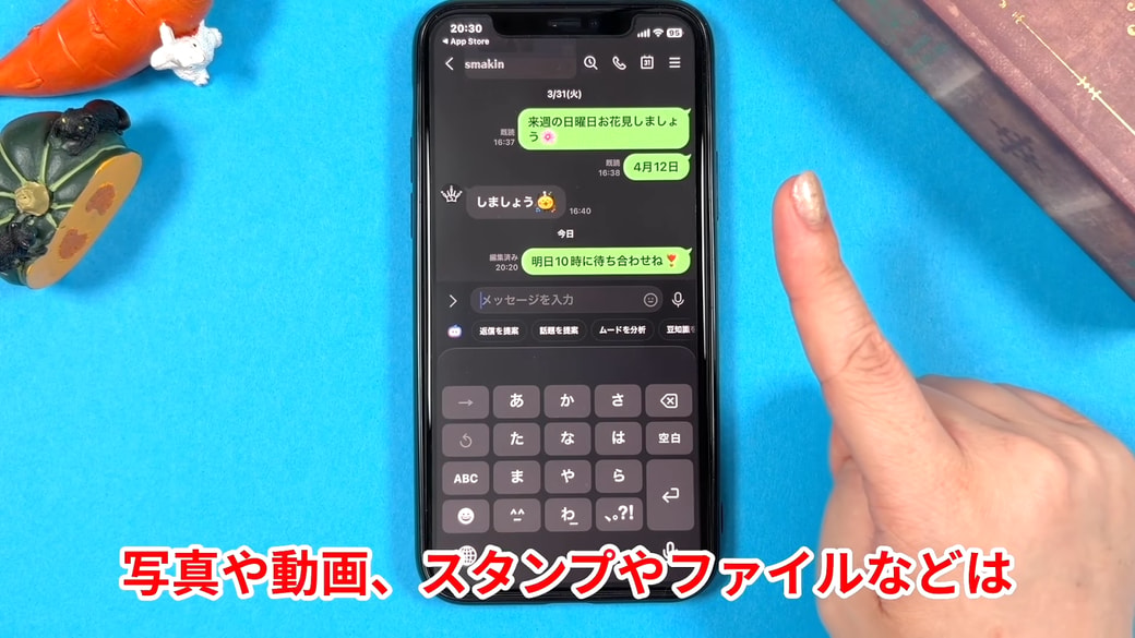 編集できるのはテキストのみ