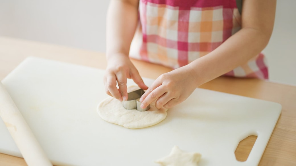2．お菓子作りをする