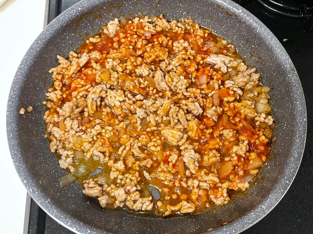 オムレツ丼