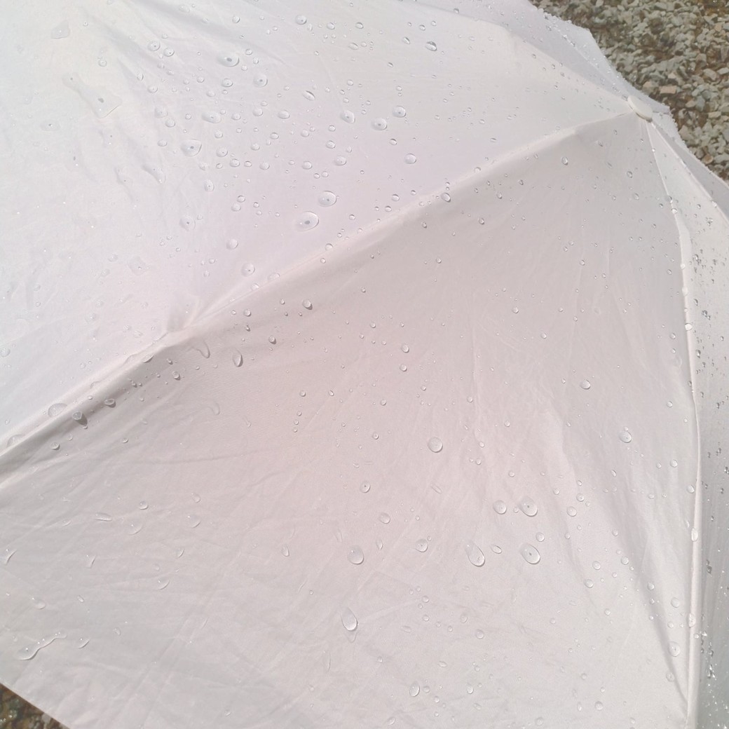 撥水力が戻った傘