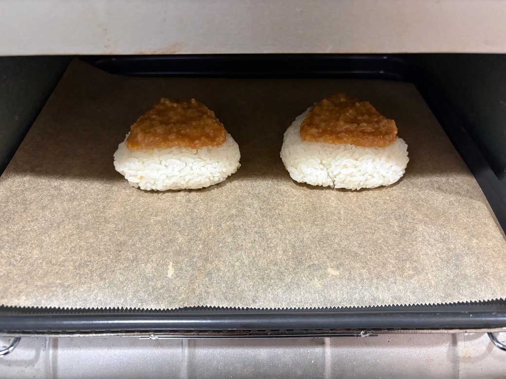 焼き色がつくまで焼く