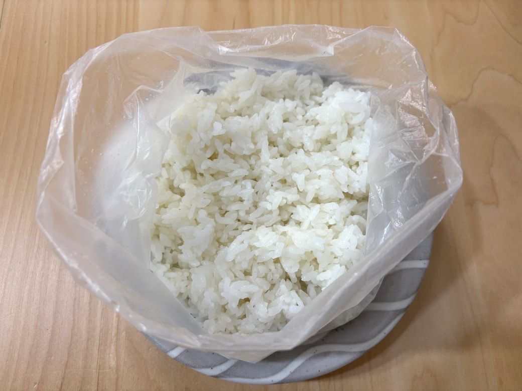 ふっくらホカホカに仕上がった