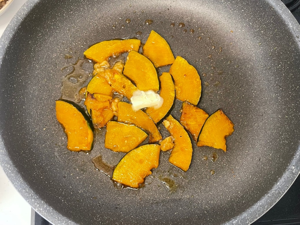 かぼちゃの味噌バター