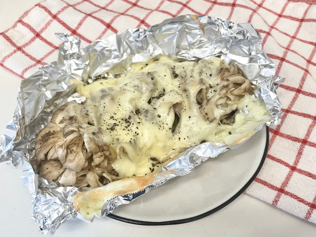 舞茸のチーズホイル焼き