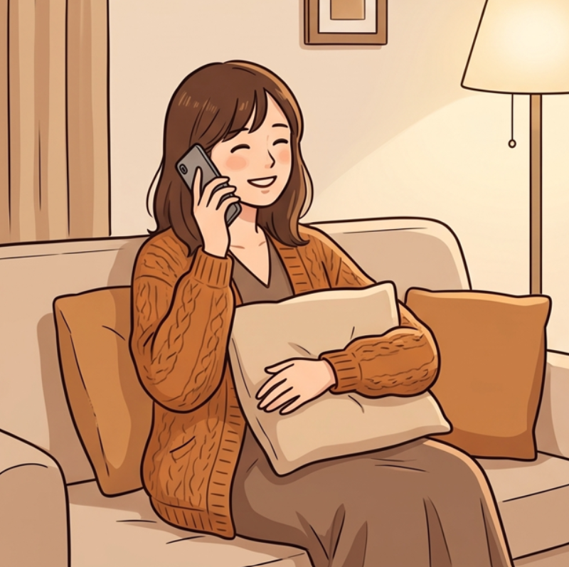 誰かとゆっくり話す