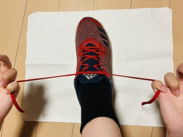 靴紐の結び方
