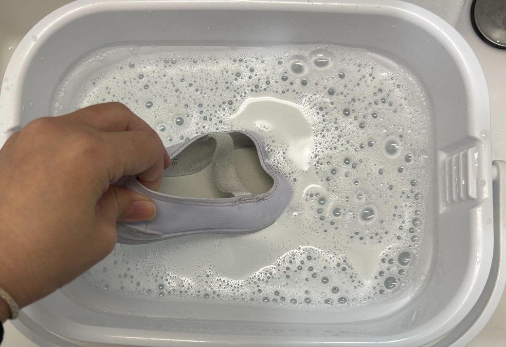 待ち時間は洗剤が働く時間