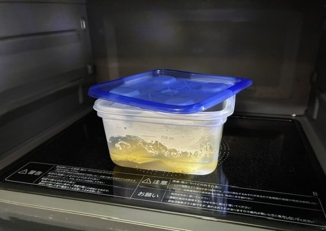 レンチンペペロンチーヌパスタ