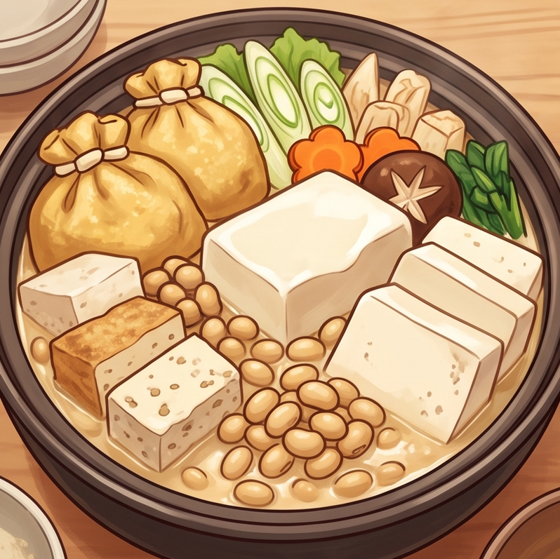 豆腐や豆類