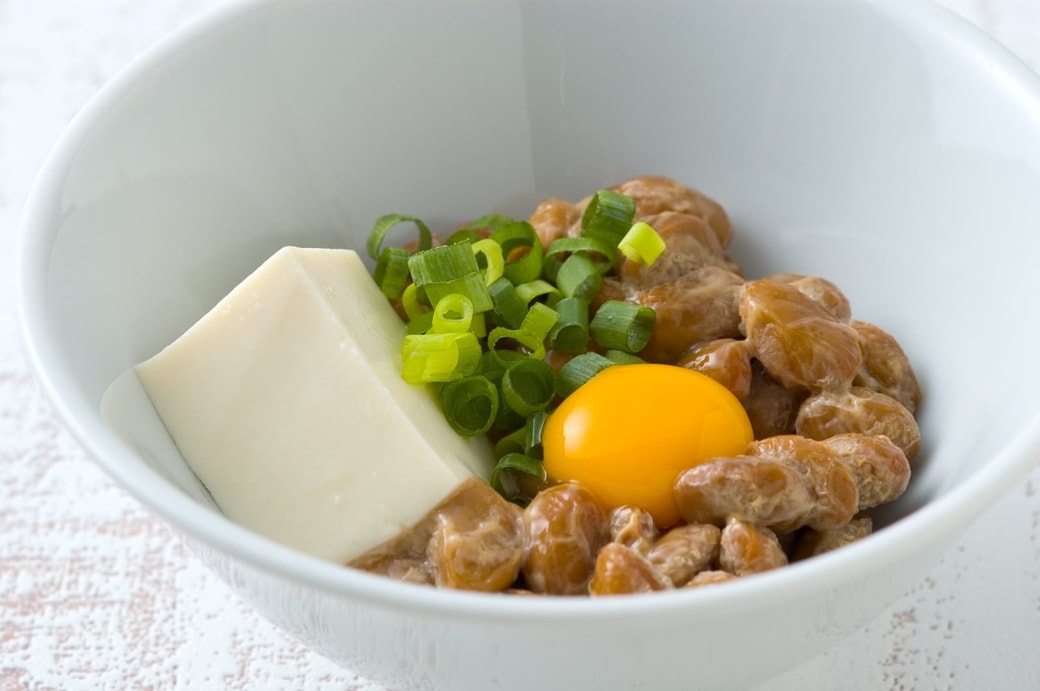 卵、納豆、豆腐