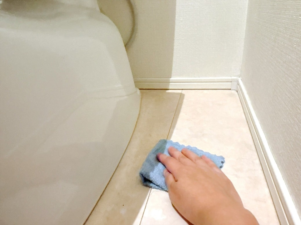 汚れがたまりやすい場所も、くまなくお手入れ