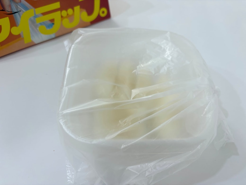アイラップをかぶせる
