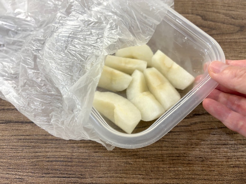 6時間後の状態