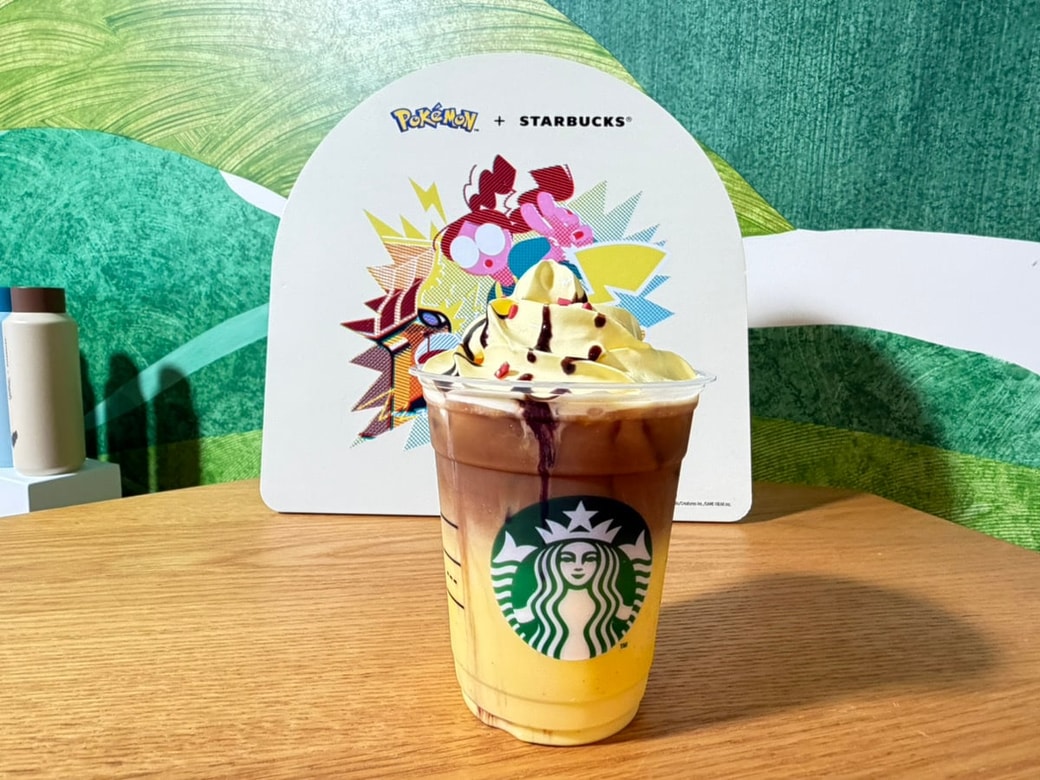 ピカチュウハニークリームラテ