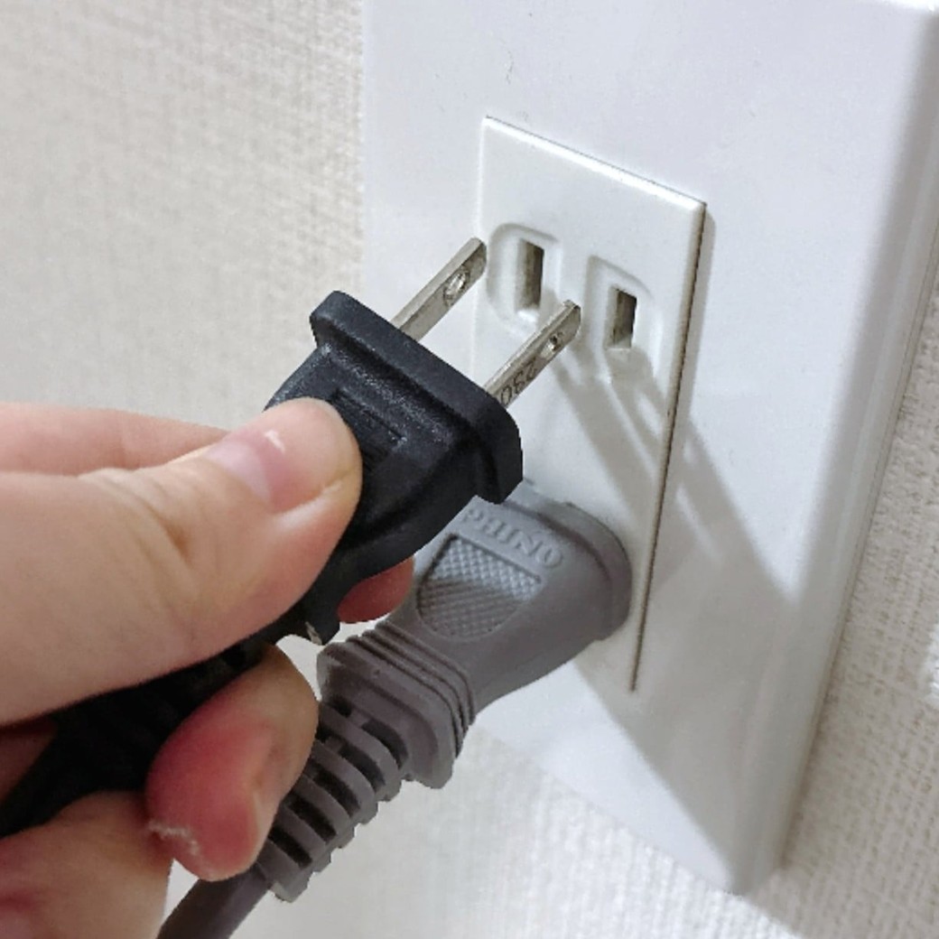 ボッチがないコンセントもある