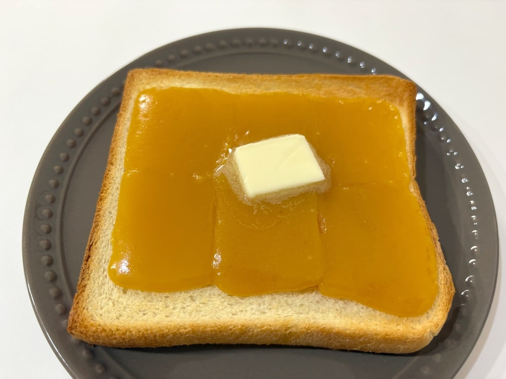 バターをのせる