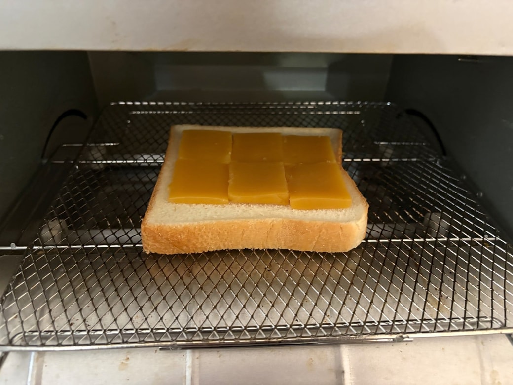 トースターで焼く