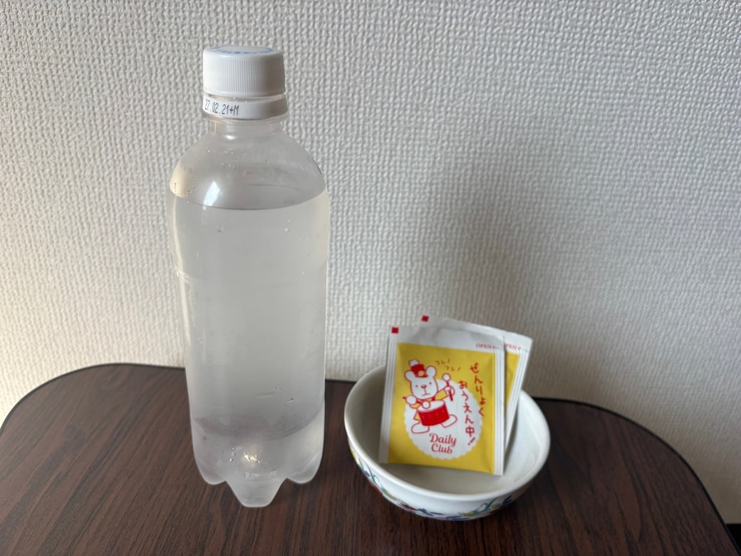 炭酸水と紅茶