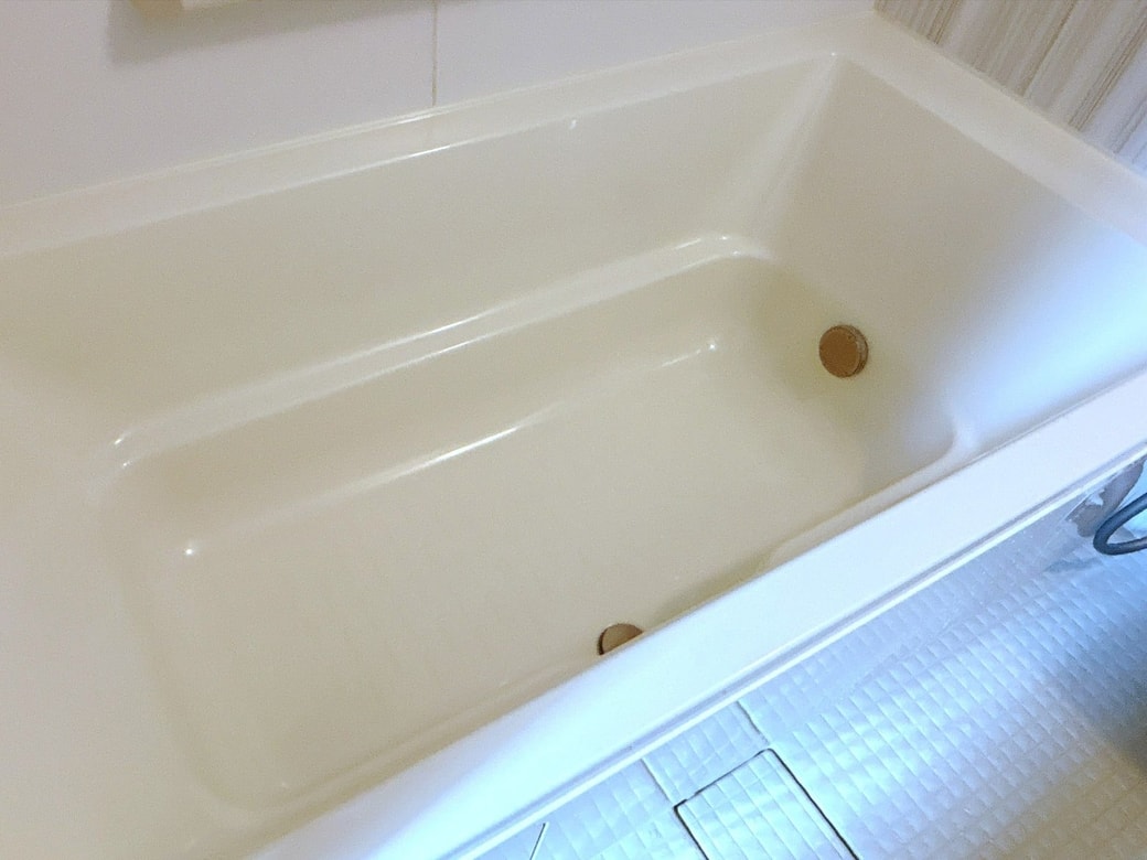 お手入れ後の浴槽