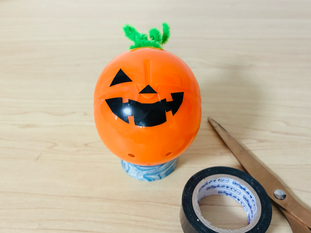 カプセルハロウィンラッピング材料