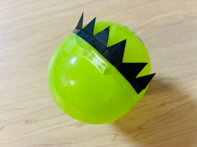 カプセルハロウィンラッピング材料