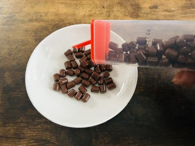 チョコベビー空き容器