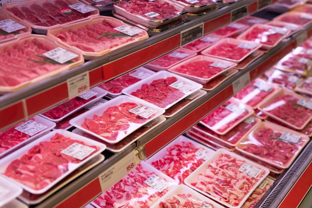 精肉売り場