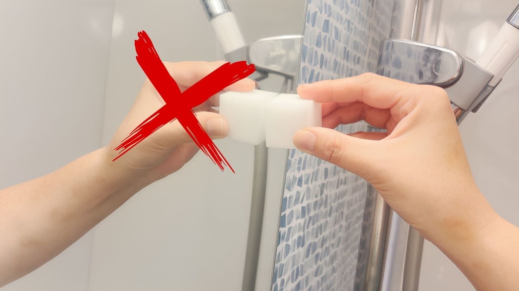 表面加工された鏡に注意