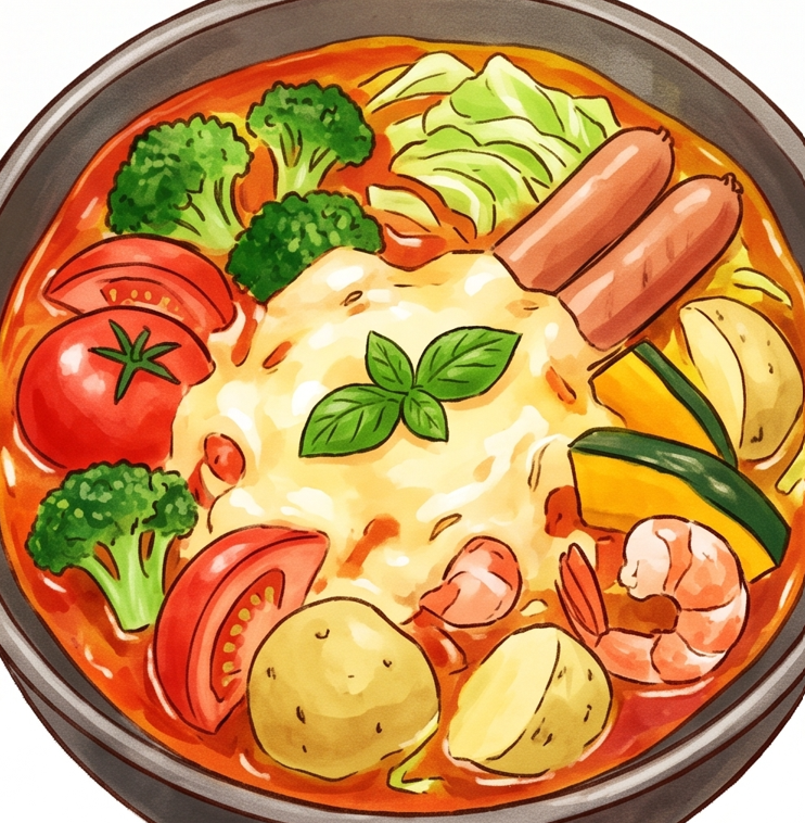 変わり種スープの鍋