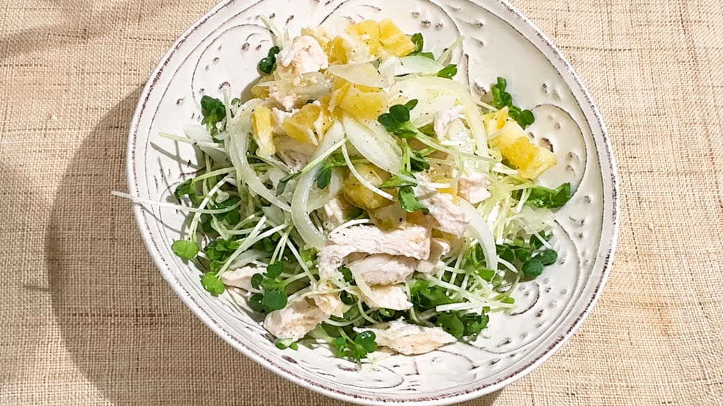 鶏むね肉のレモンマリネ
