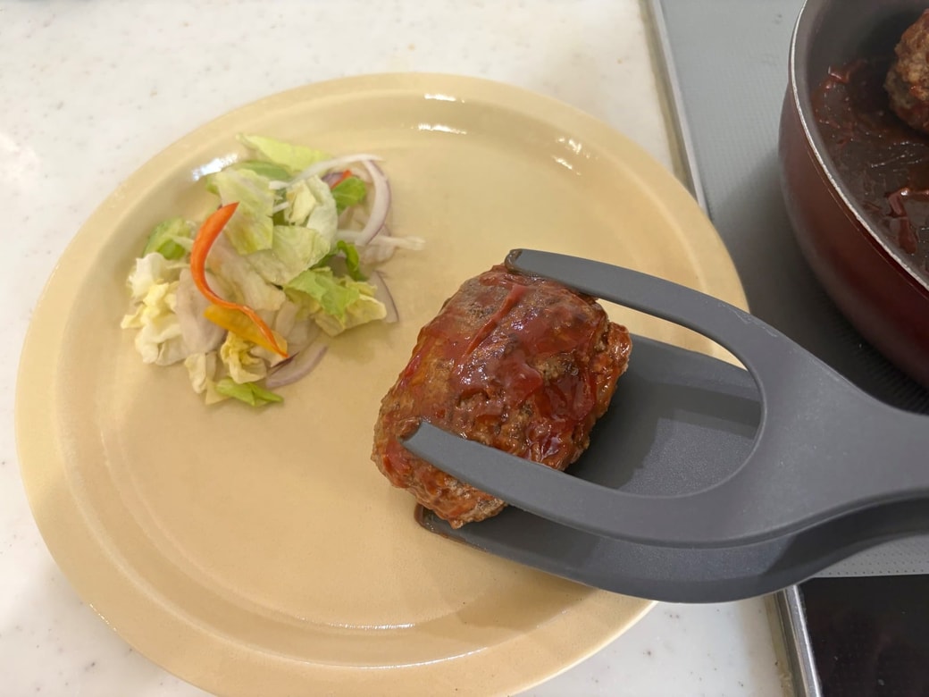 盛り付けまでスムーズ