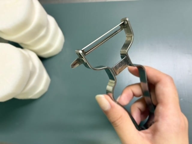 大根の面取り