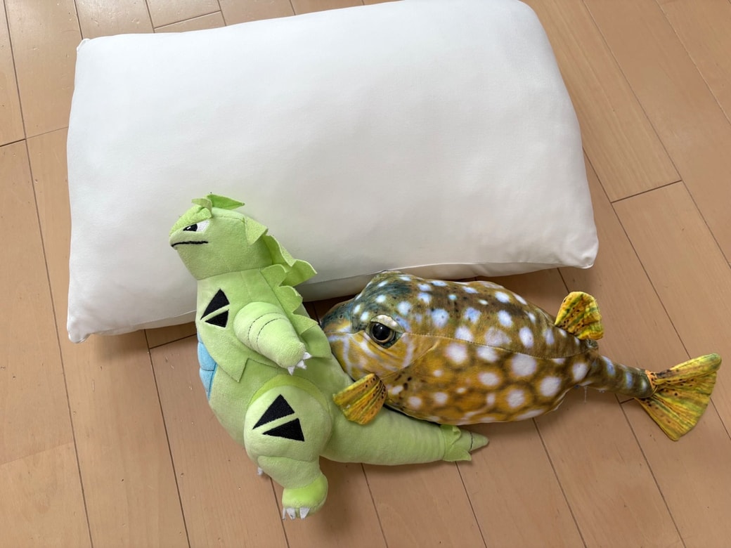 干しにくい枕やぬいぐるみ